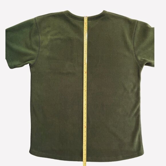 HUNTING & FISHING Men's Micro Tee 2X Anti-Pill Fleece Unique‎ V-Split Zip Pocket - Picture 9 of 10